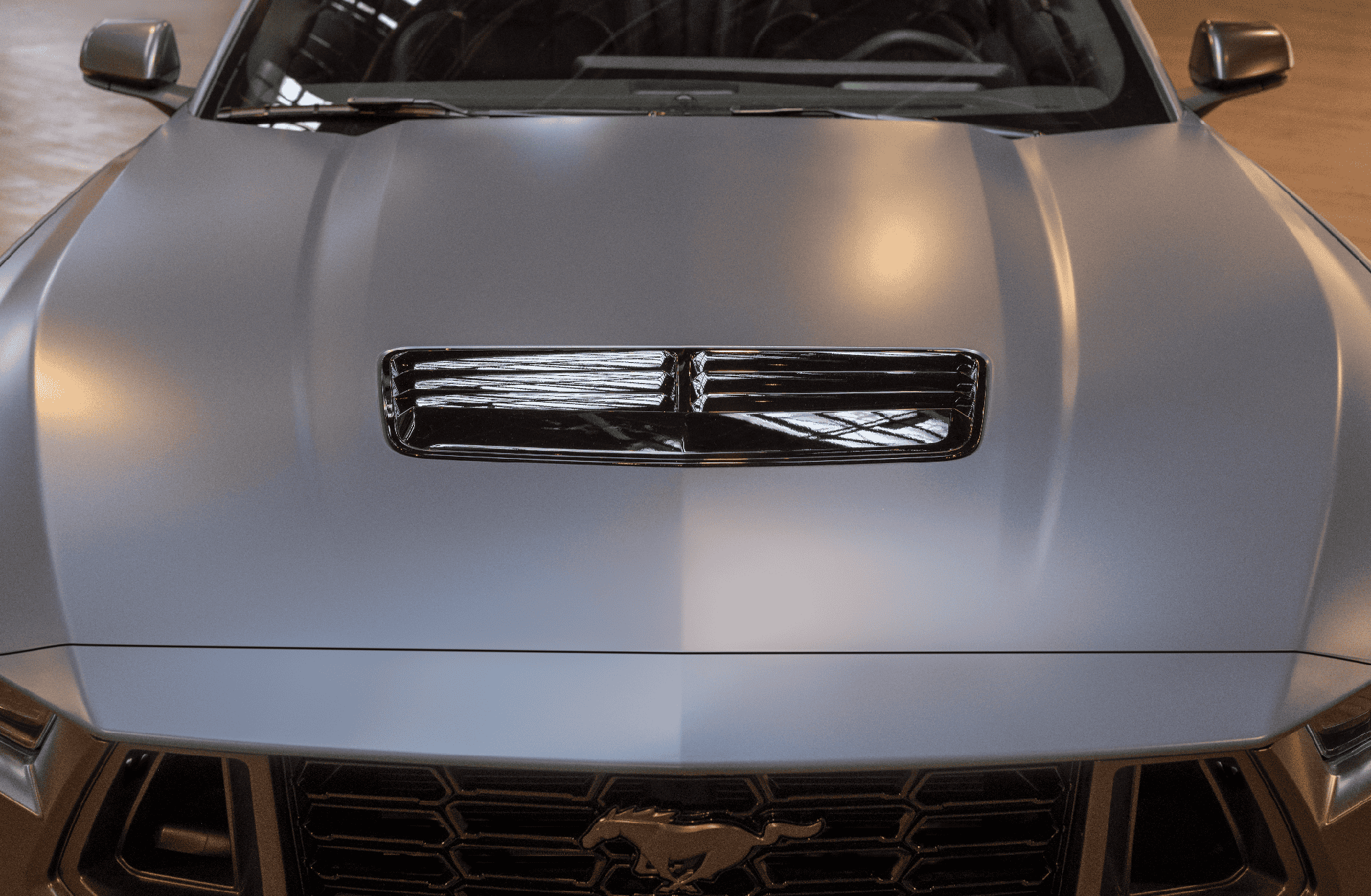 S650 Mustang Factory Matte Clear Film Now Available For 2024 Mustang 2024 Ford Mustang Matte Clear Film_7