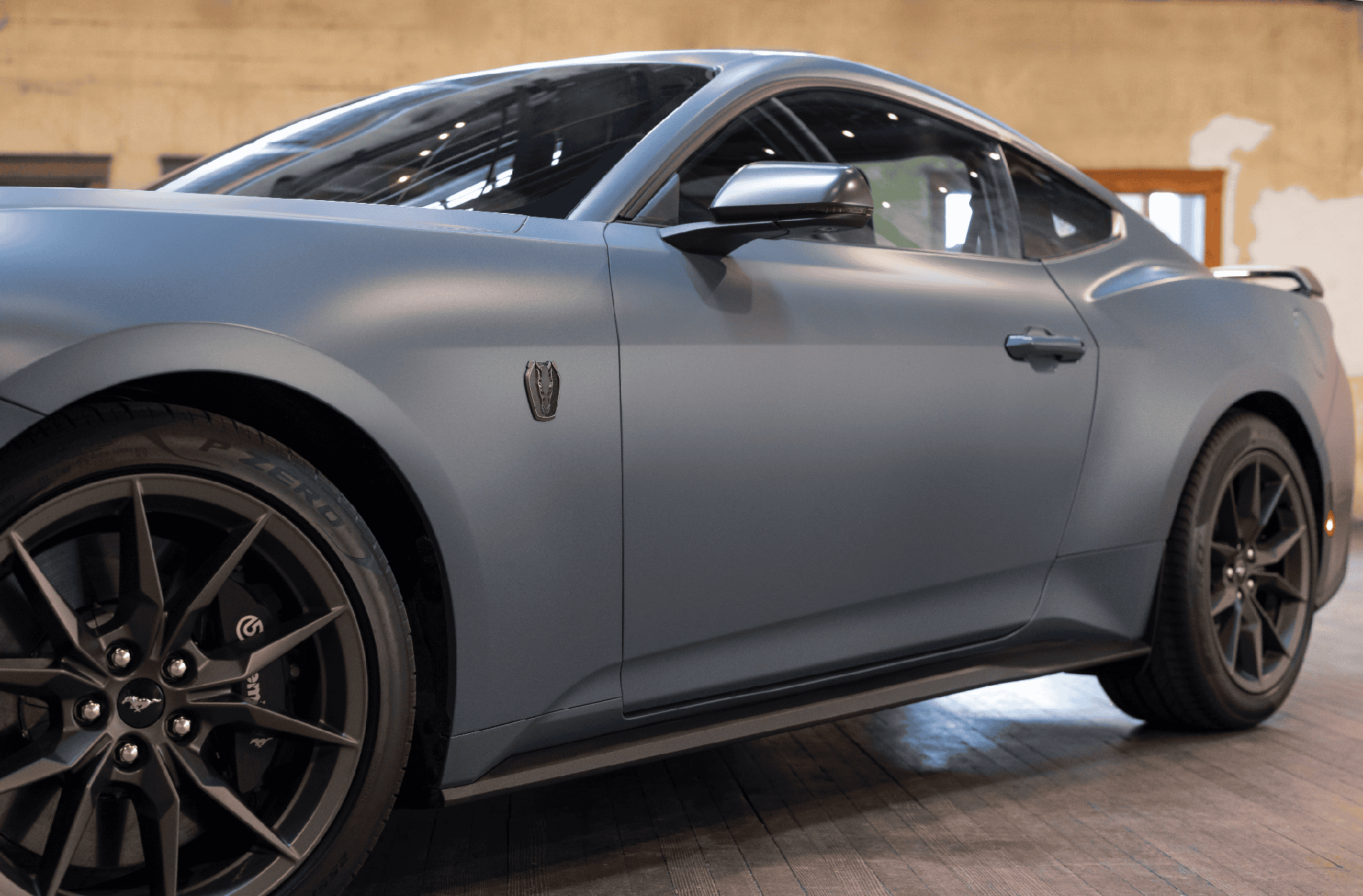 S650 Mustang Factory Matte Clear Film Now Available For 2024 Mustang 2024 Ford Mustang Matte Clear Film_8