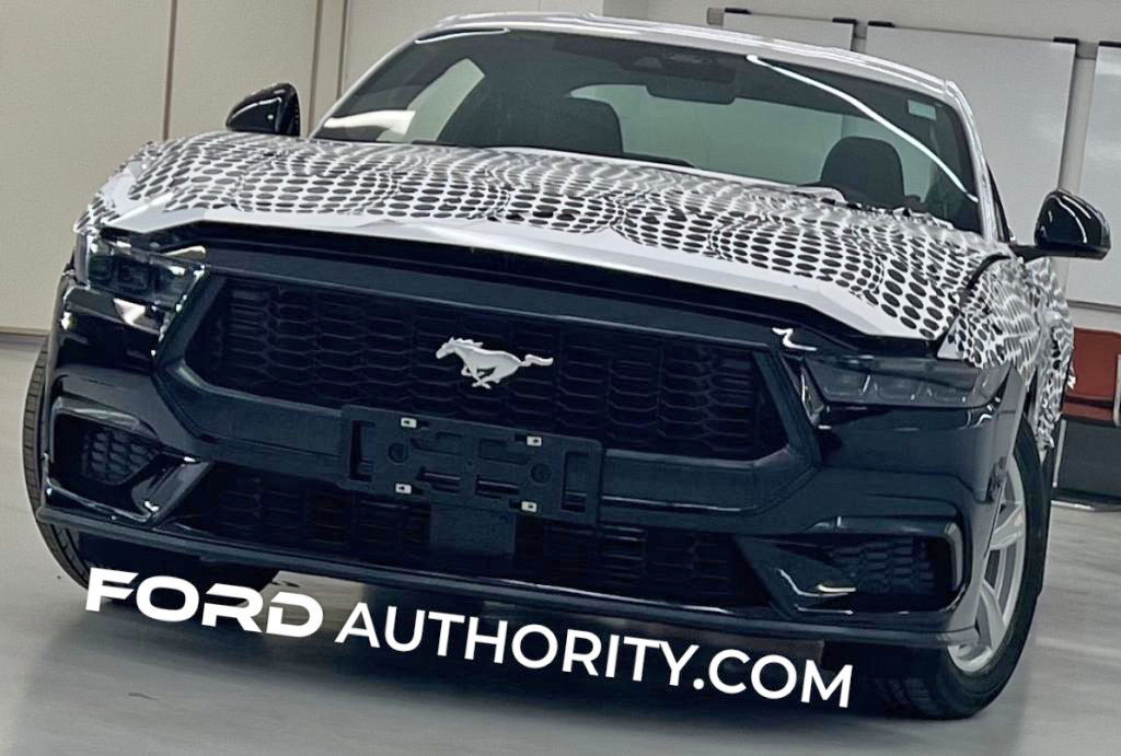 S650 Mustang New S650 Mustang render from Road & Track 2024-Ford-Mustang-S650-Prototype-Front-Fascia-Leak-April-2022-1024x691