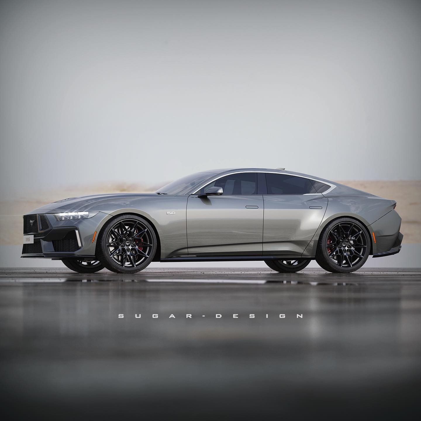 S650 Mustang S650 Mustang Sedan Renderings 2024-ford-mustang-sedan-would-be-a-proper-challenger-to-the-dodge-charger_5