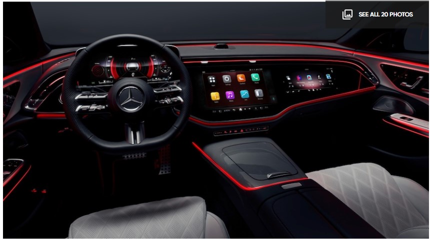 S650 Mustang What are your thoughts on the interior of the S650? Specifically the screens 2024 mercedes interior