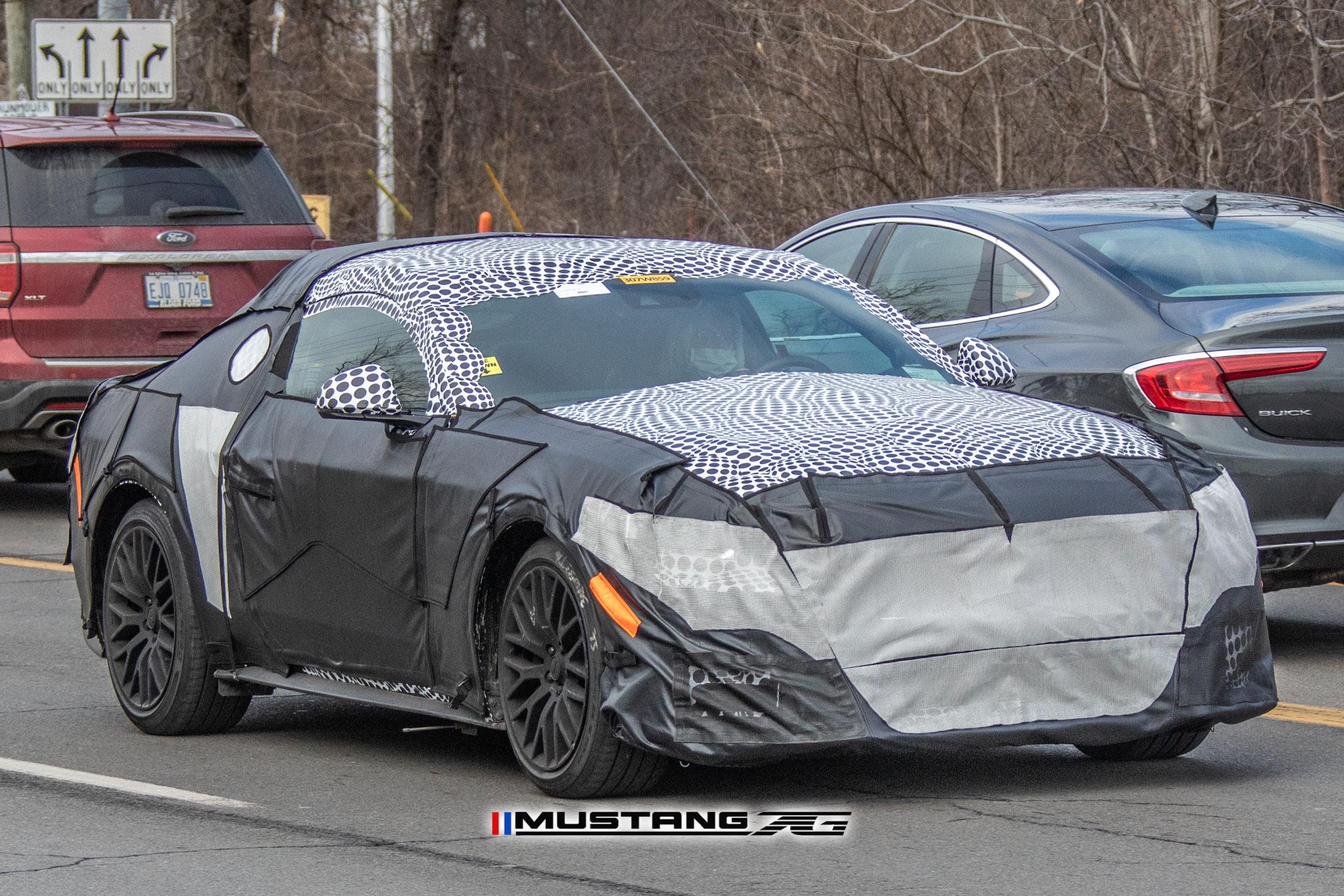 S650 Mustang 2024 Mustang GT S650 Prototype First SPY Sighting! 👀 2024 Mustang GT S650 4