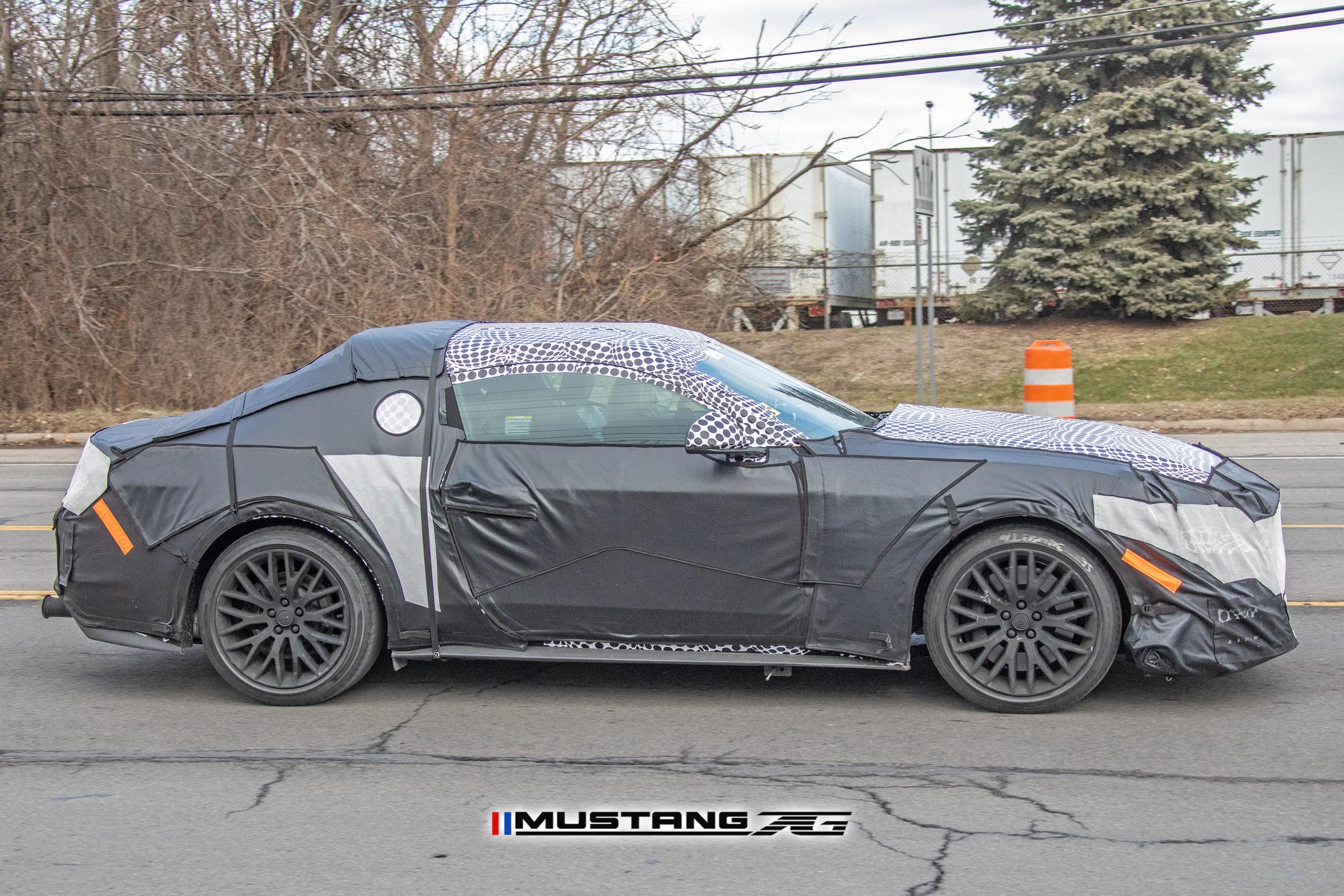 S650 Mustang 2024 Mustang GT S650 Prototype First SPY Sighting! 👀 2024 Mustang GT S650 7
