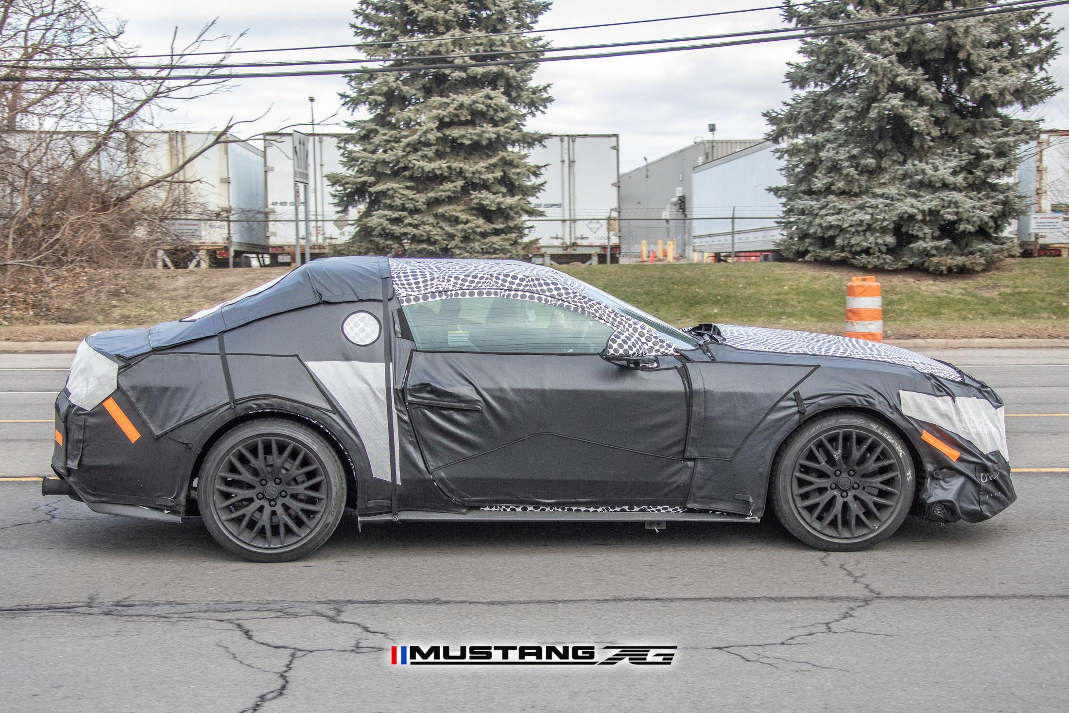 S650 Mustang 2024 Mustang GT S650 Prototype First SPY Sighting! 👀 2024 Mustang GT S650 8