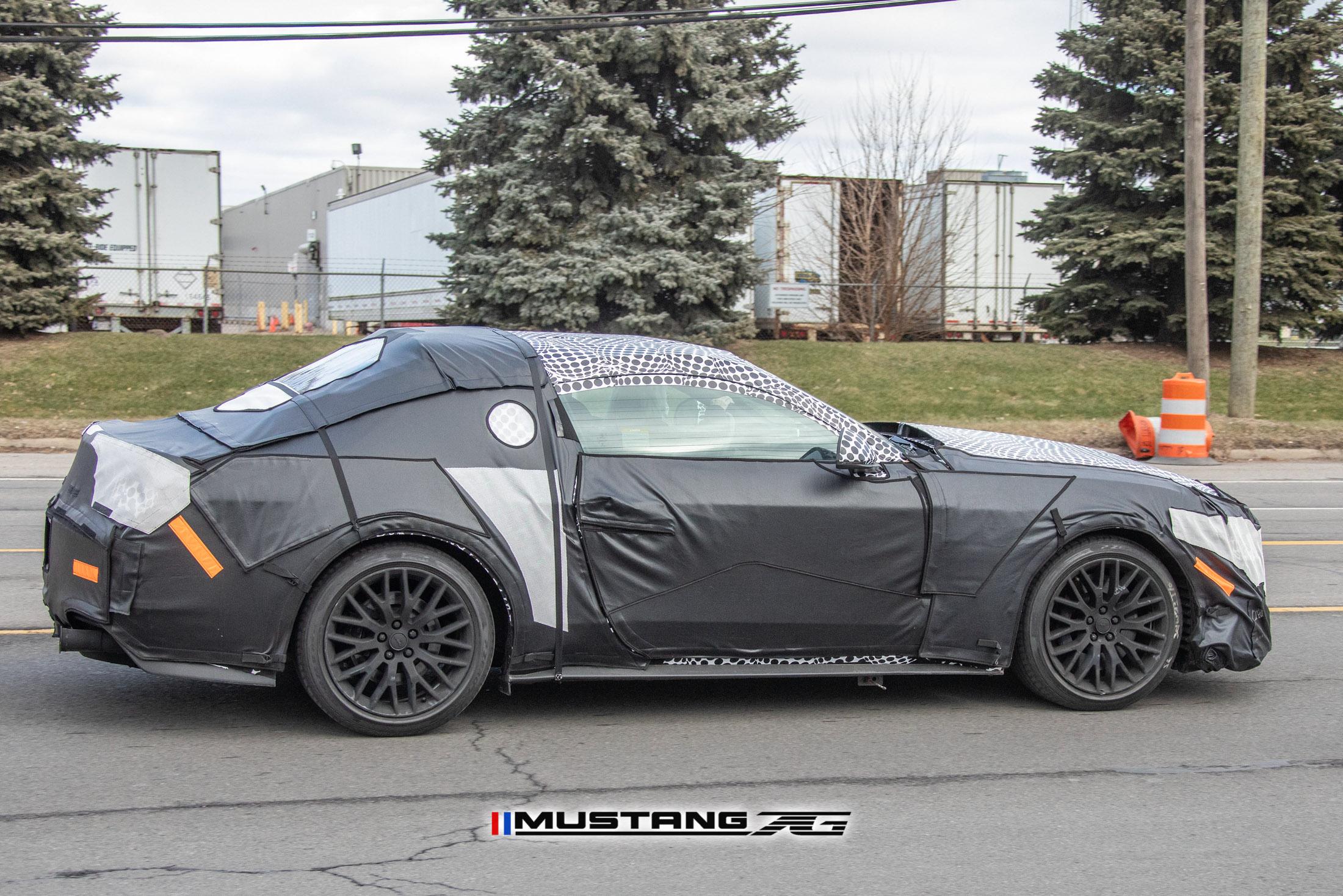 S650 Mustang 2024 Mustang GT S650 Prototype First SPY Sighting! 👀 2024 Mustang GT S650 9