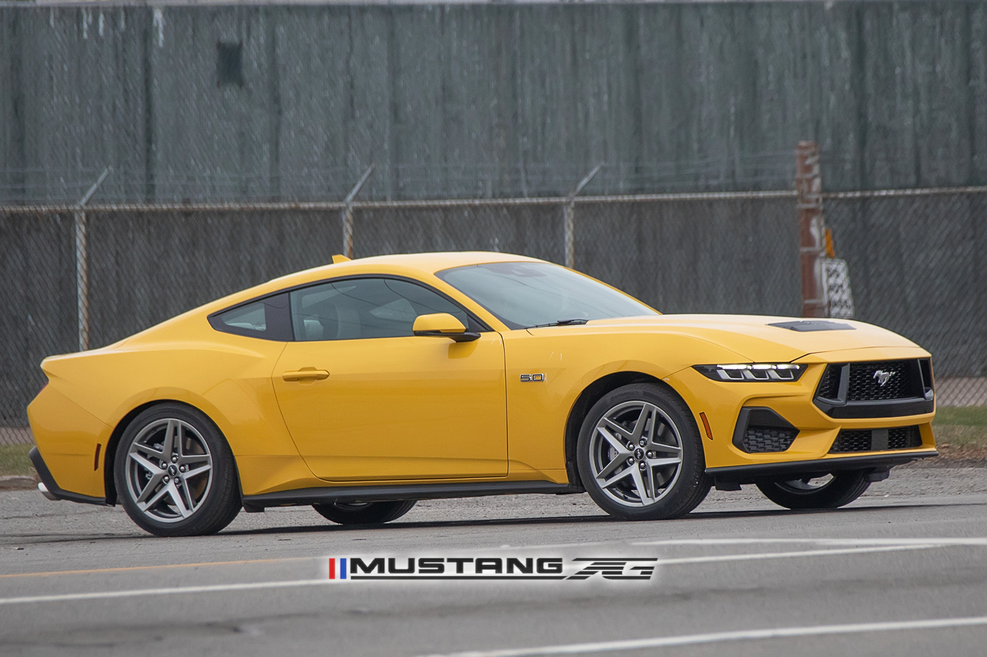 S650 Mustang Yellow Splash 2024 Mustang GT Caught Testing 2024-mustang-gt-yellow-splash-3