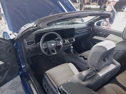 S650 Mustang 2024 Mustangs displayed at Carlisle Ford Nationals 2024 Mustang interior x.JPG