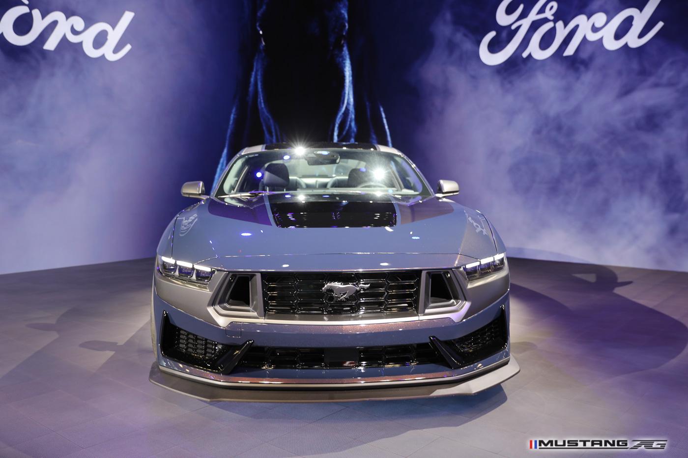S650 Mustang NYIAS: Dark Horse Mustang (Blue Ember) & Engine Bay FIRST Look + 2024 Mustang GT Convertible 2024-mustang-nyias-2023-17