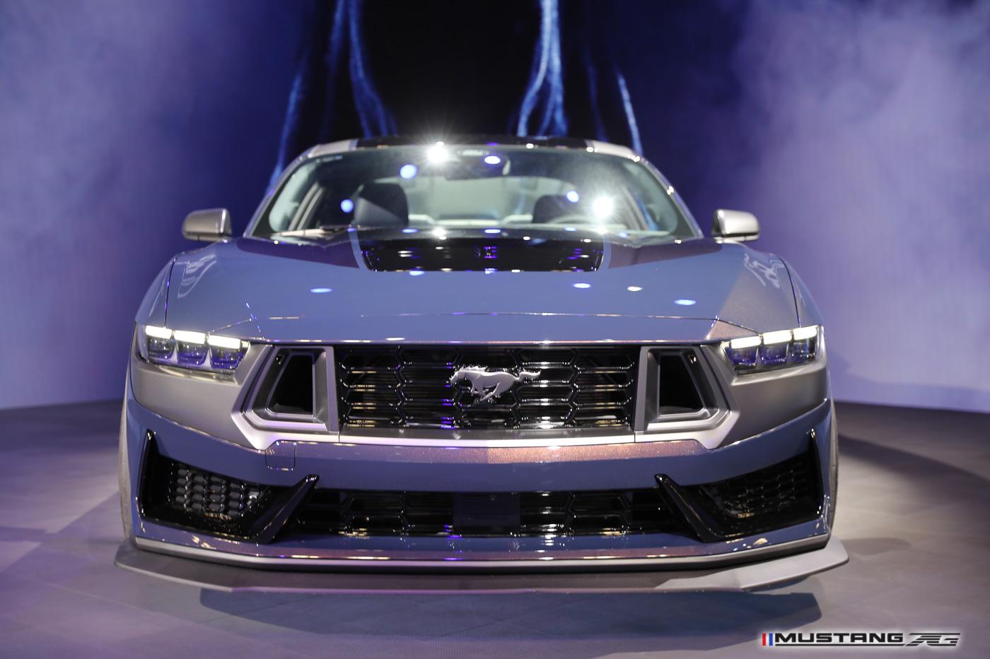 S650 Mustang NYIAS: Dark Horse Mustang (Blue Ember) & Engine Bay FIRST Look + 2024 Mustang GT Convertible 2024-mustang-nyias-2023-27