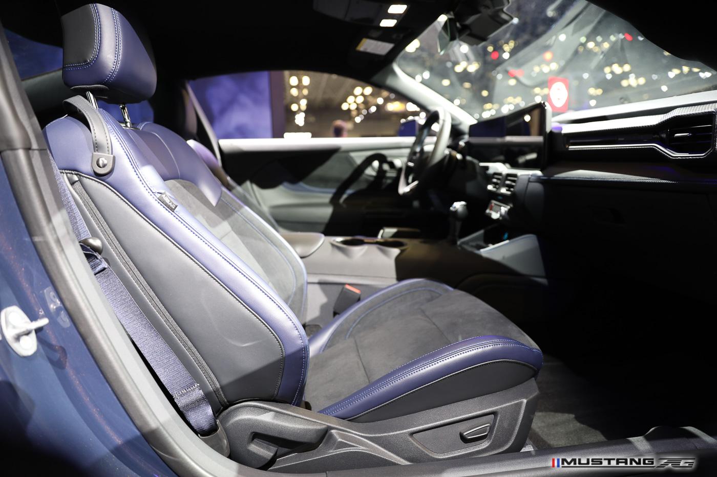 S650 Mustang NYIAS: Dark Horse Mustang (Blue Ember) & Engine Bay FIRST Look + 2024 Mustang GT Convertible 2024-mustang-nyias-2023-32
