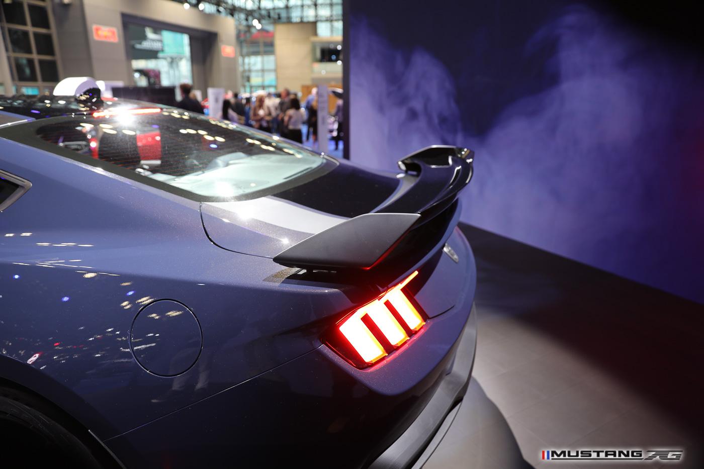 S650 Mustang NYIAS: Dark Horse Mustang (Blue Ember) & Engine Bay FIRST Look + 2024 Mustang GT Convertible 2024-mustang-nyias-2023-38