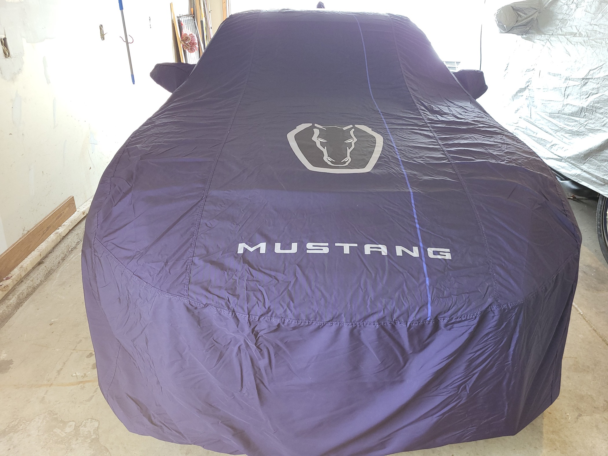 S650 Mustang Blue outdoor cover for the Dark Horse now updated with photos 20240105_104516
