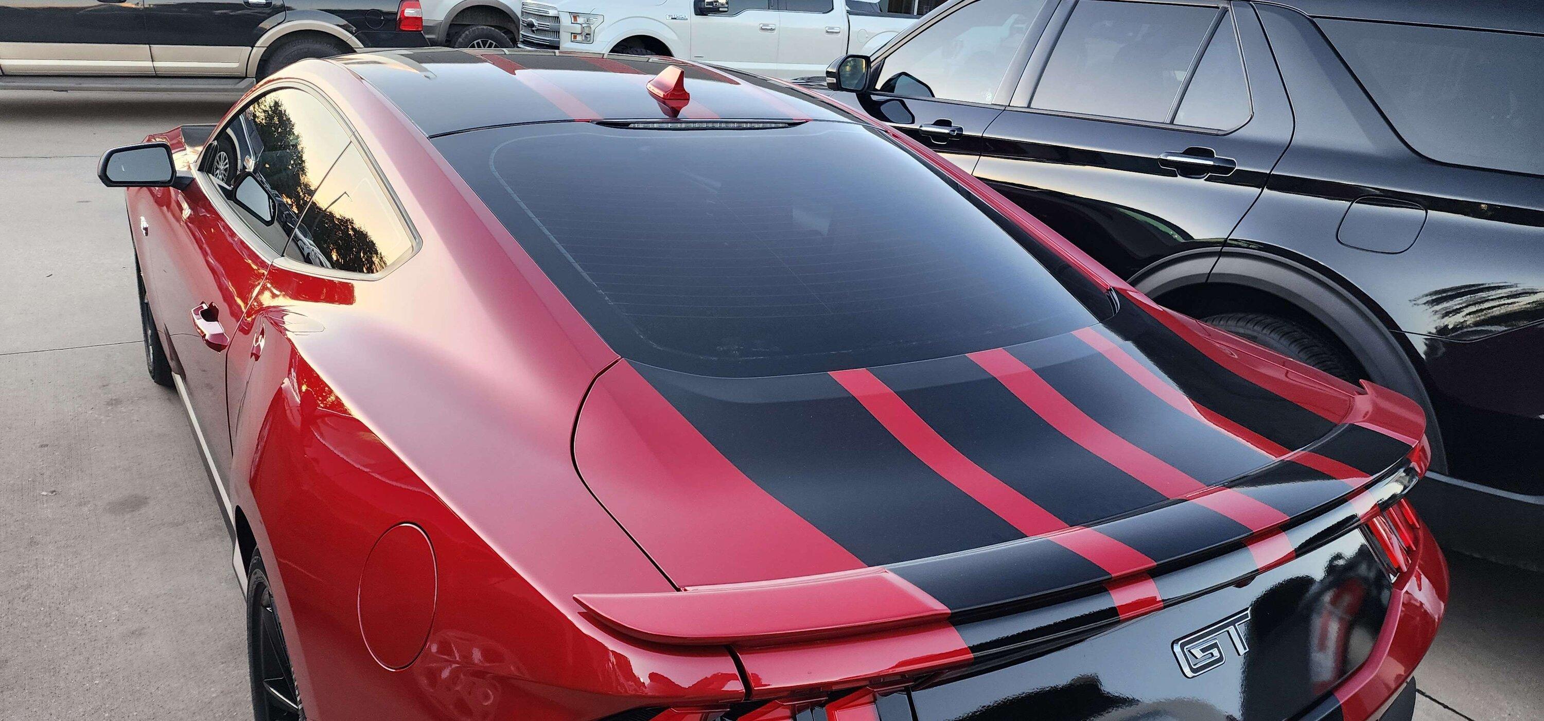 Sharing My Custom Wrap! Mustang7G 2024+ S650 Mustang Forum (Dark