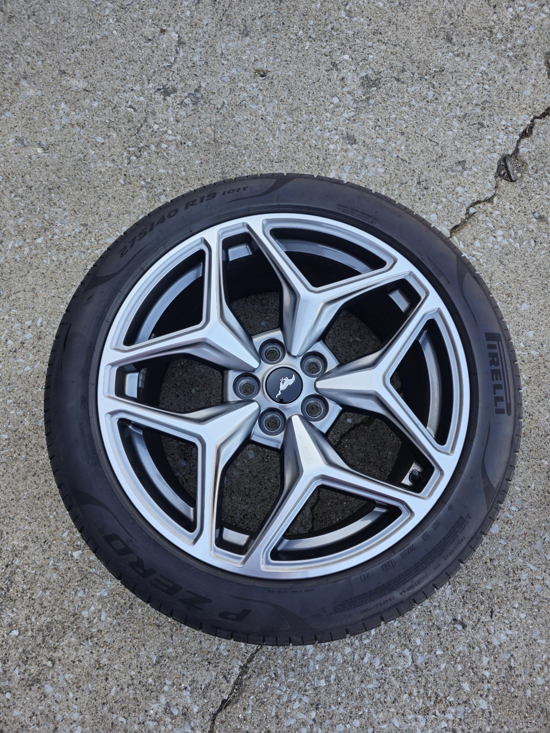 S650 Mustang GT Performance Pack Tire/Wheels for Sale 20240205_095136