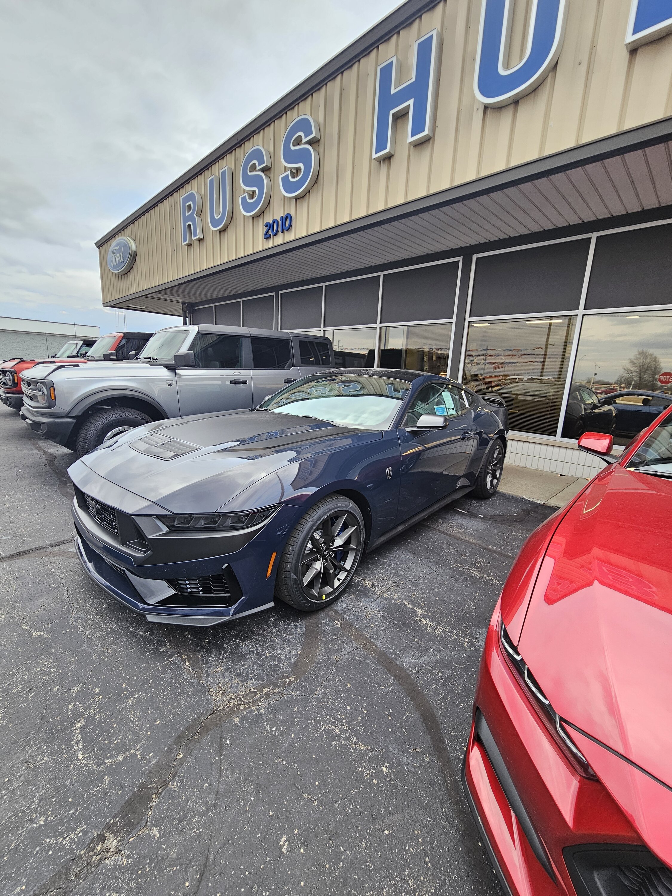 S650 Mustang Darkhorse with the Tremec at my local dealership 20240208_172609