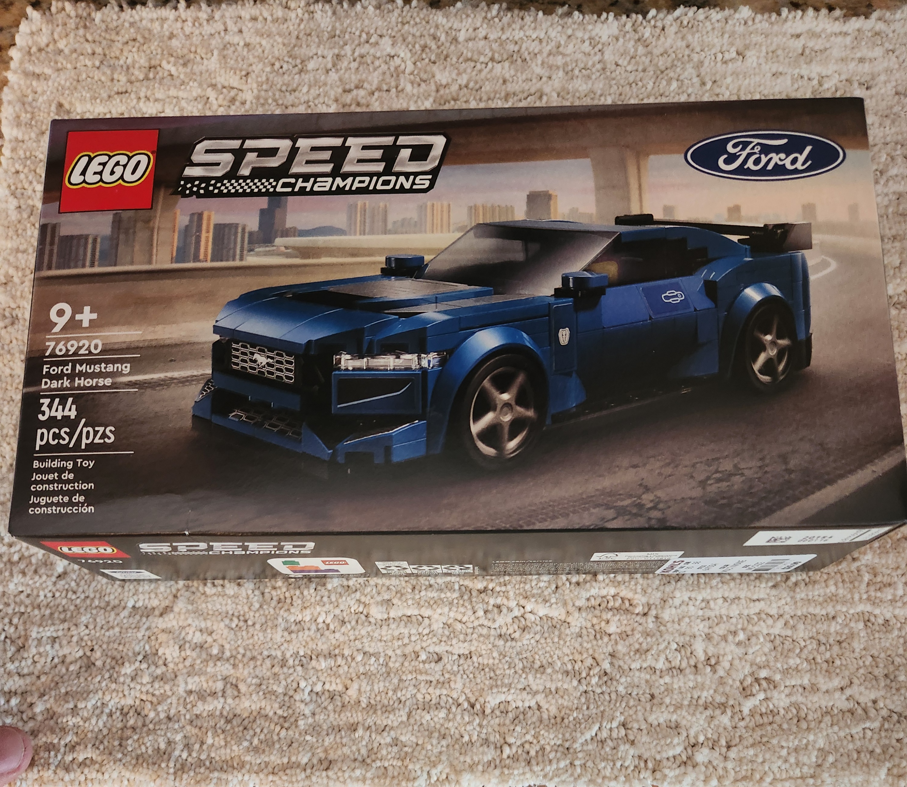 S650 Mustang Lego Speed Champion Dark Horse arrives March 1st, 2024 20240216_162655