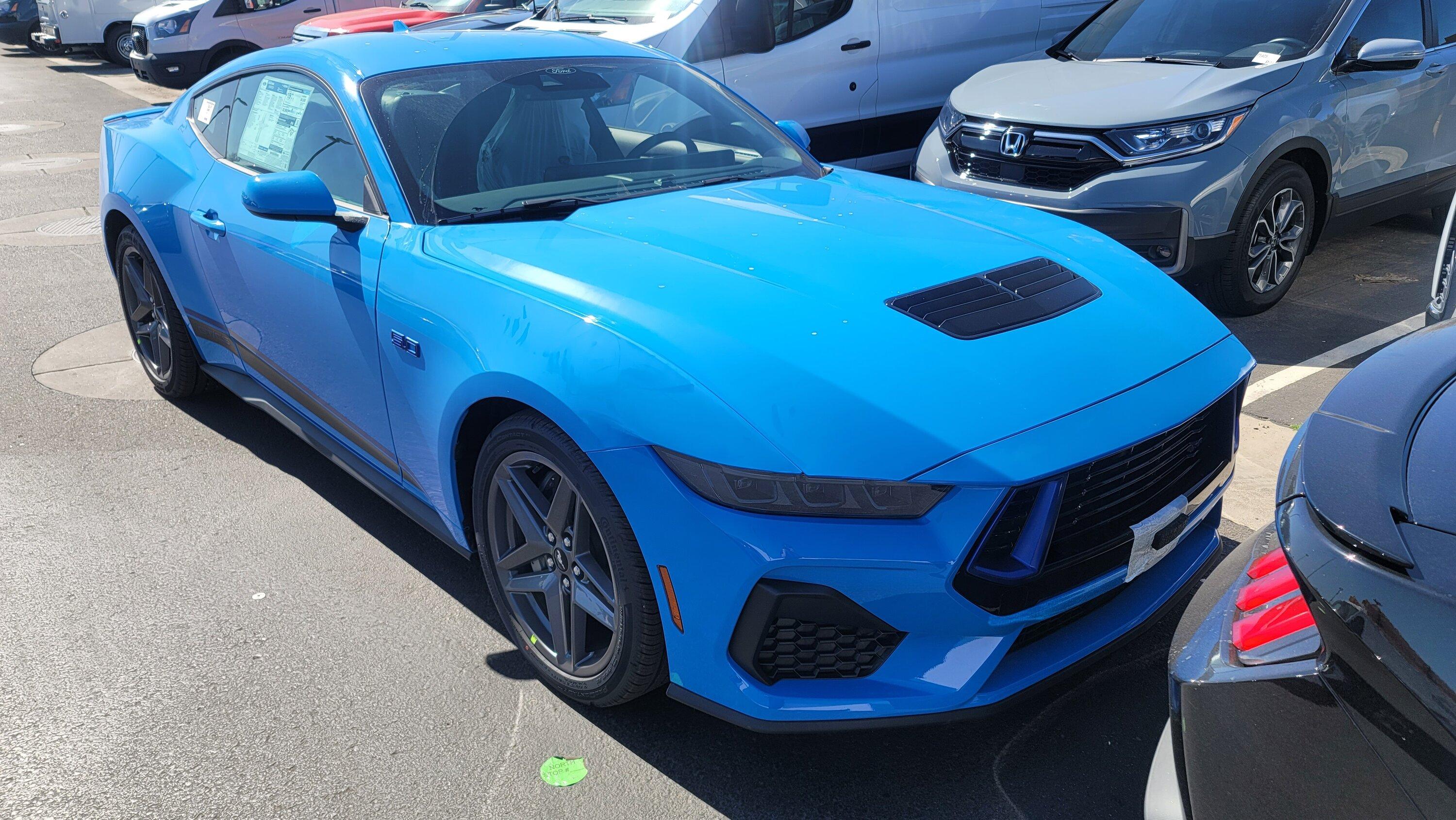 S650 Mustang 2024 Mustang GTCS (California Special) Arrives at Dealership 20240221_121438
