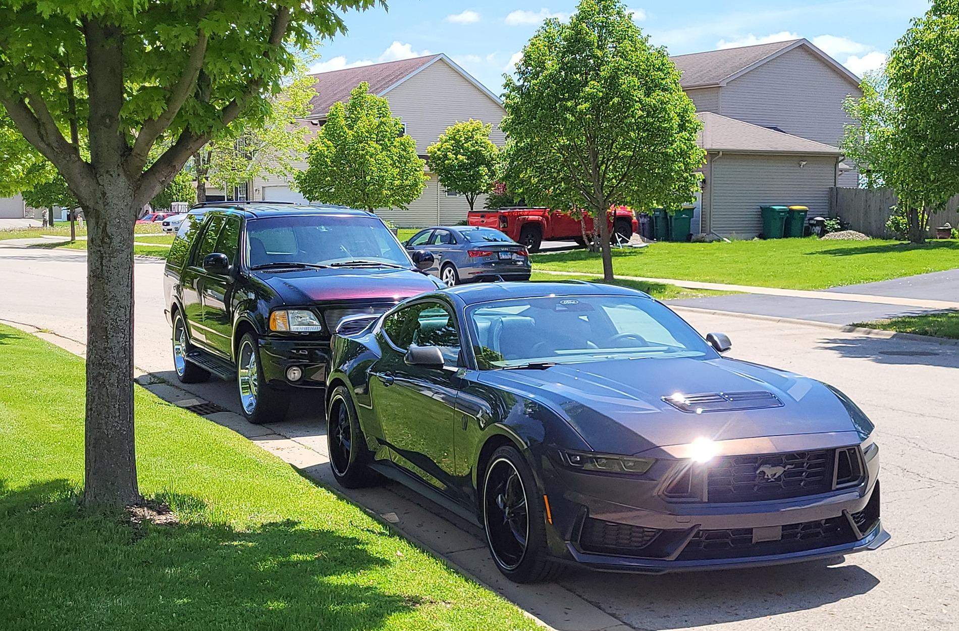 S650 Mustang Blue ember available with std Dark Horse? 20240505_122717