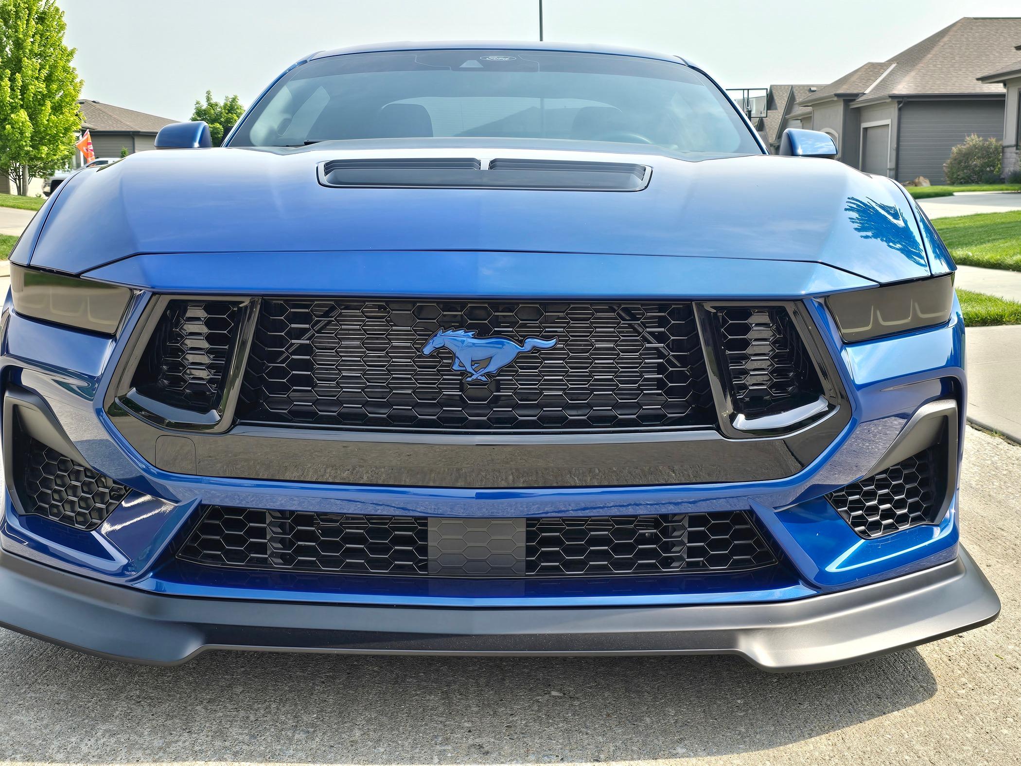 S650 Mustang Black Pony Emblem 20240513_155825