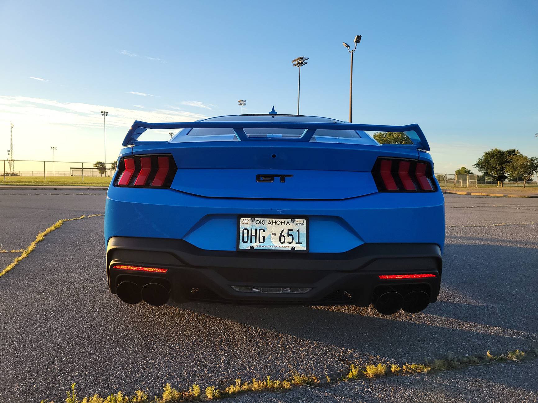 S650 Mustang Ford Performance Borla Exhaust Axle back stock Resonator / Full cutback -- any video / sound clips? 20240622_202255
