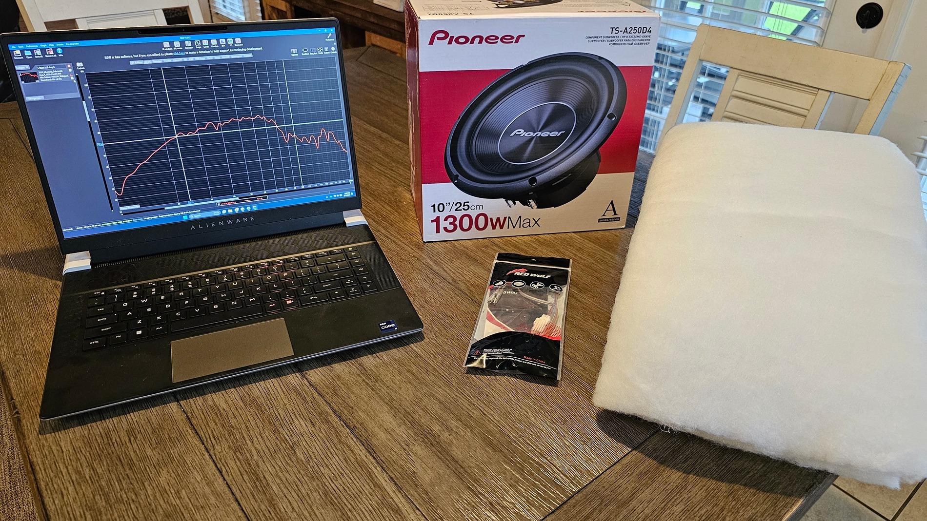 S650 Mustang $79 Subwoofer Upgrade (Pioneer TS-A250D4 10" Sub) - IT SOUNDS GREAT! 20240804_164334