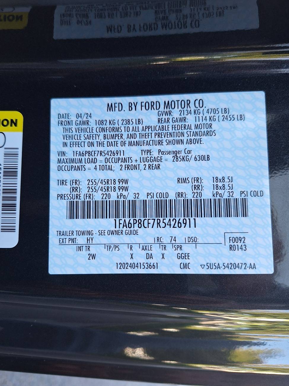 S650 Mustang 2024 CV boot puked all its grease 20240924_095200