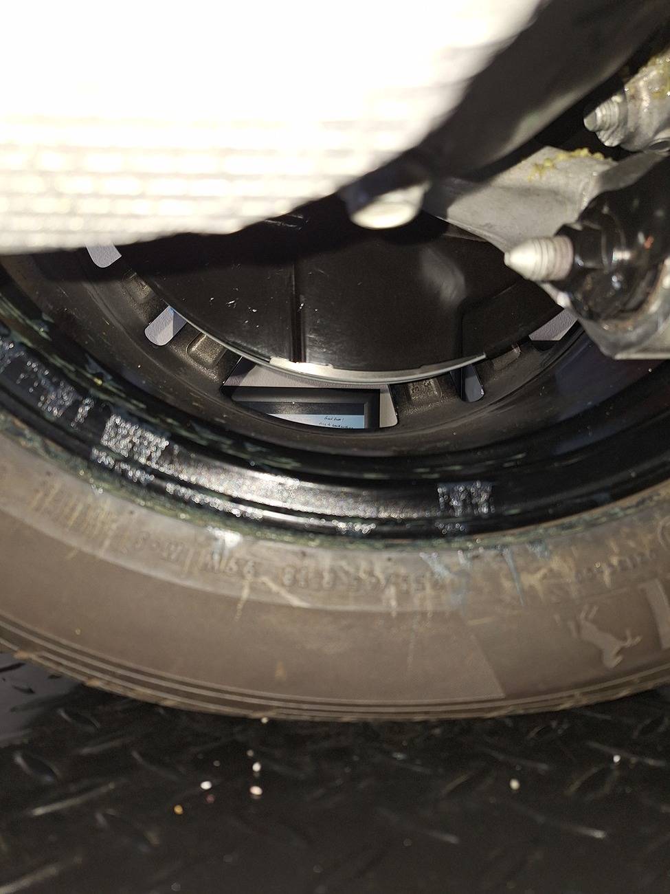 S650 Mustang 2024 CV boot puked all its grease 20240924_131946
