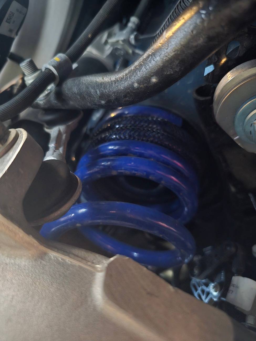 S650 Mustang Rear ride height with lowering springs still too high 20240926_151832