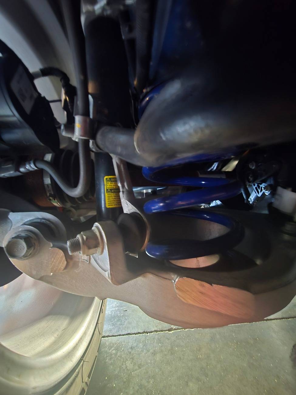 S650 Mustang Rear ride height with lowering springs still too high 20240926_164624