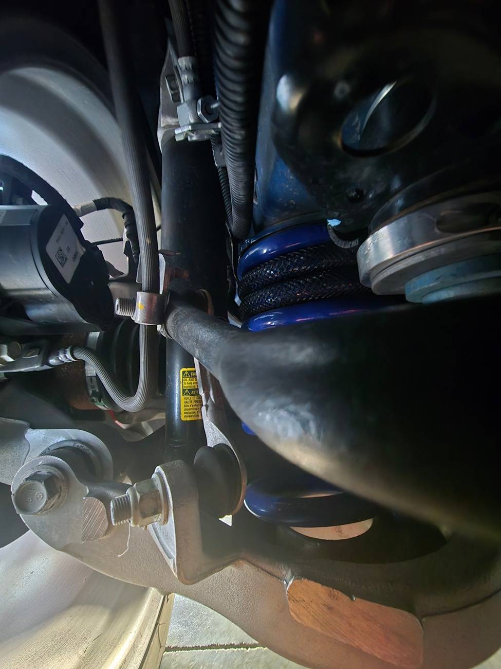 S650 Mustang Rear ride height with lowering springs still too high 20240926_165005