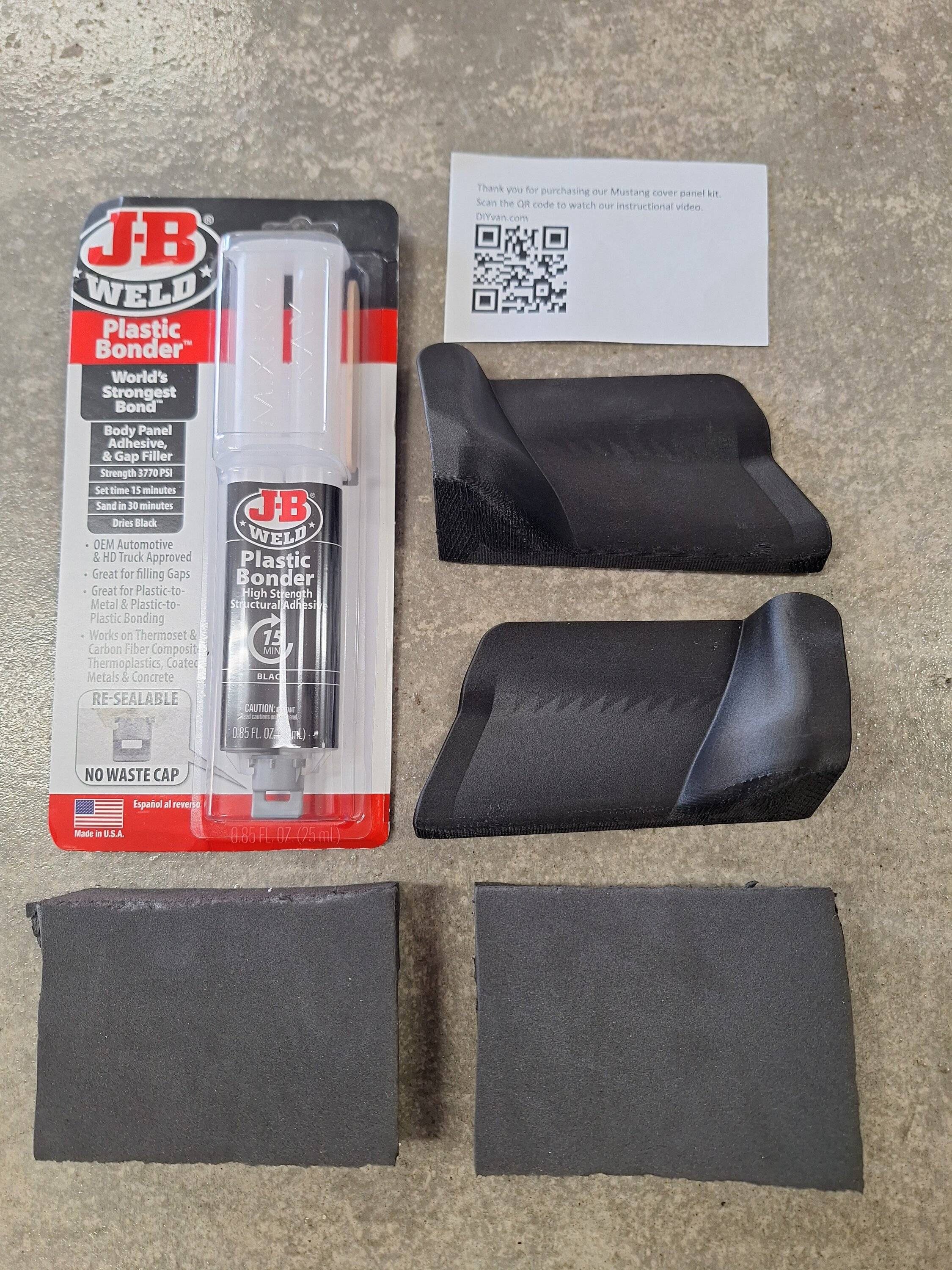 S650 Mustang Patched My Fender Well Holes - DIY Instructions & Photos 20241009_135133