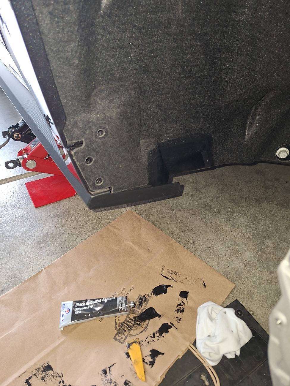 S650 Mustang Patched My Fender Well Holes - DIY Instructions & Photos 20241011_133915