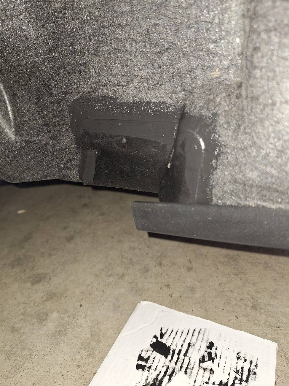 S650 Mustang Patched My Fender Well Holes - DIY Instructions & Photos 20241011_135242