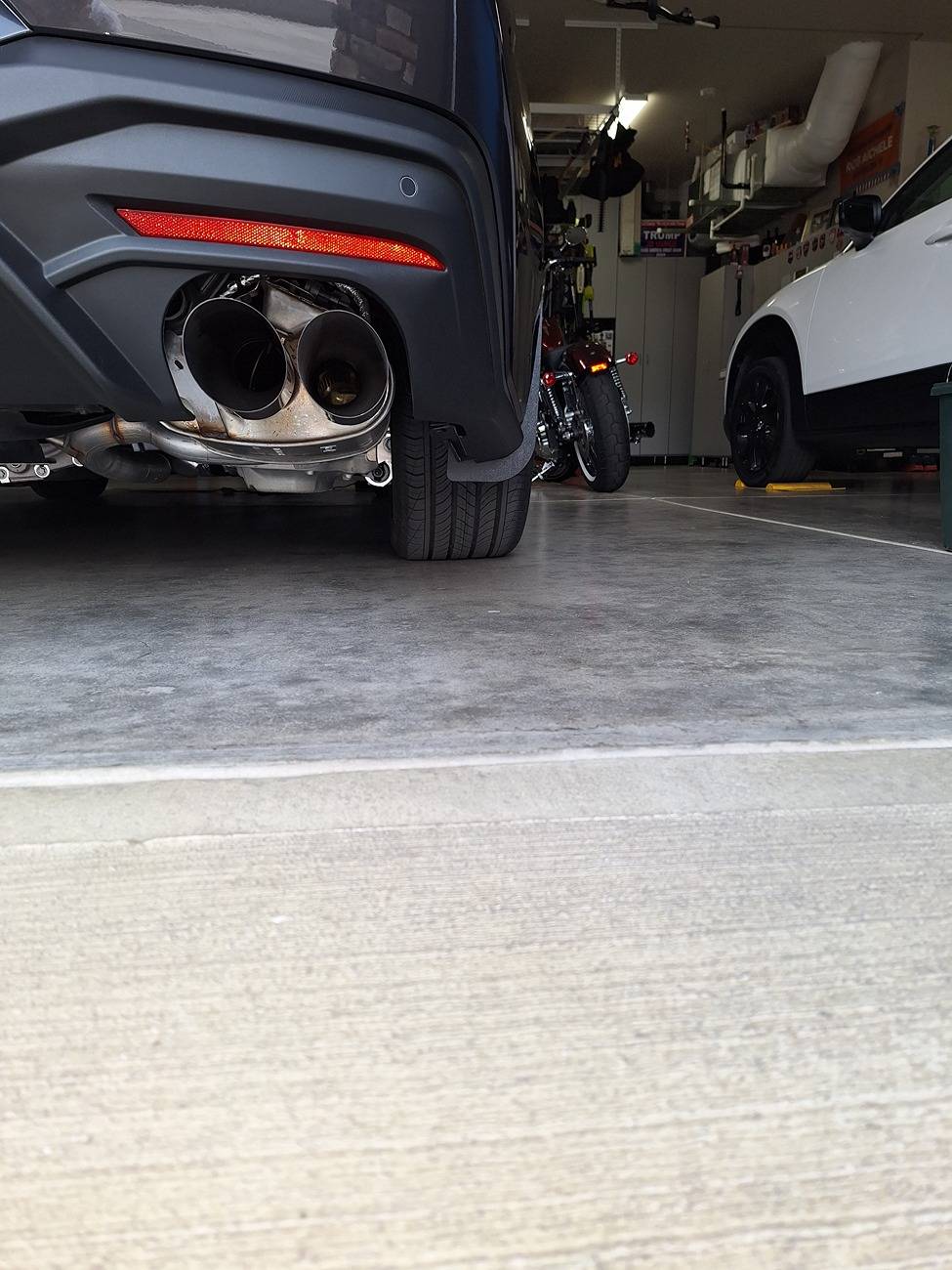S650 Mustang Installed 4) ZL1 S650 Delux Rock Guards - Photos 20241011_154858