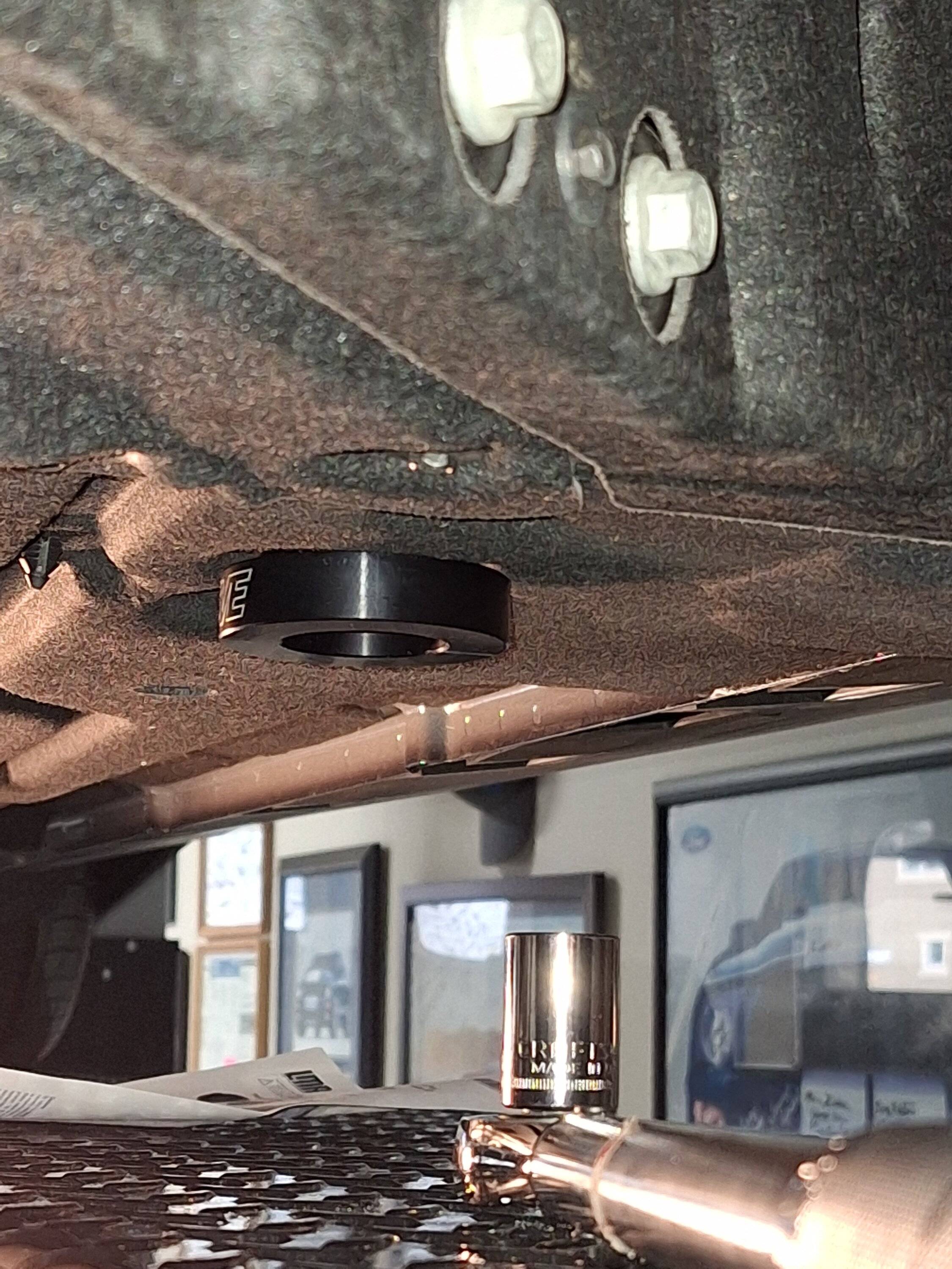 S650 Mustang Installed Permanent LMR Jack Pads 20241109_141425