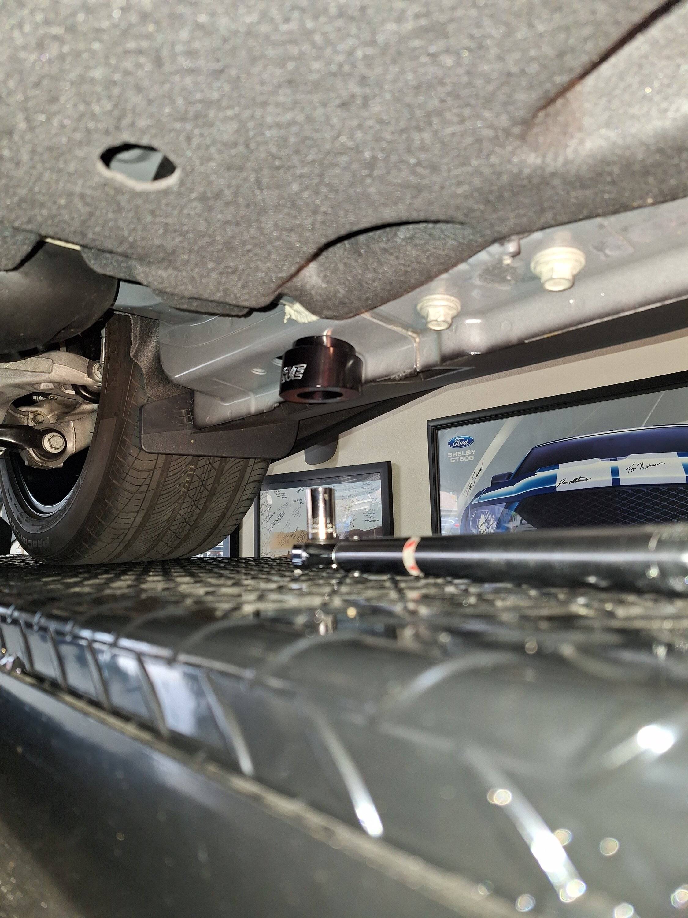 S650 Mustang Installed Permanent LMR Jack Pads 20241109_143753