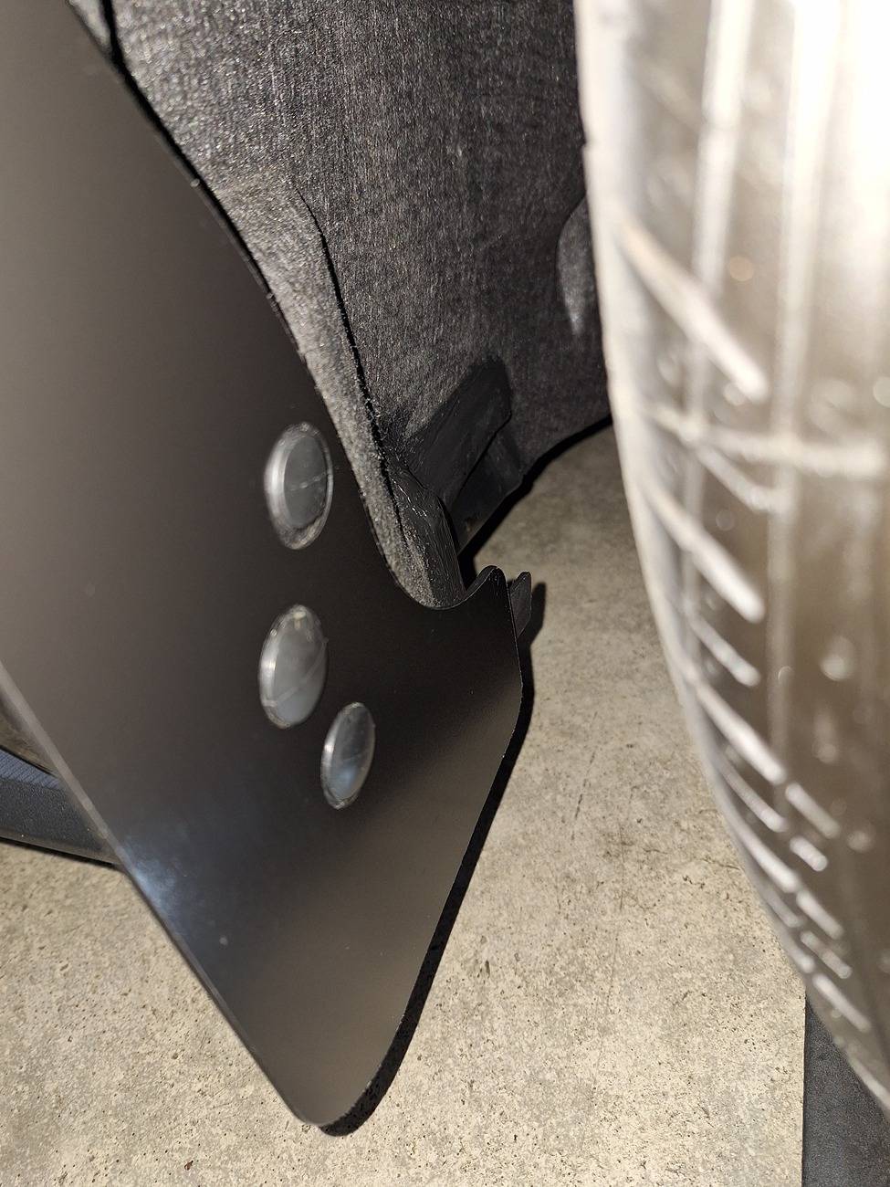 S650 Mustang Patched My Fender Well Holes - DIY Instructions & Photos 20241111_112859