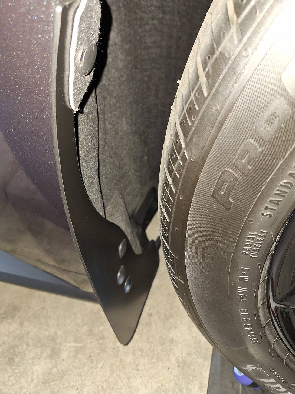 S650 Mustang Patched My Fender Well Holes - DIY Instructions & Photos 20241111_112913