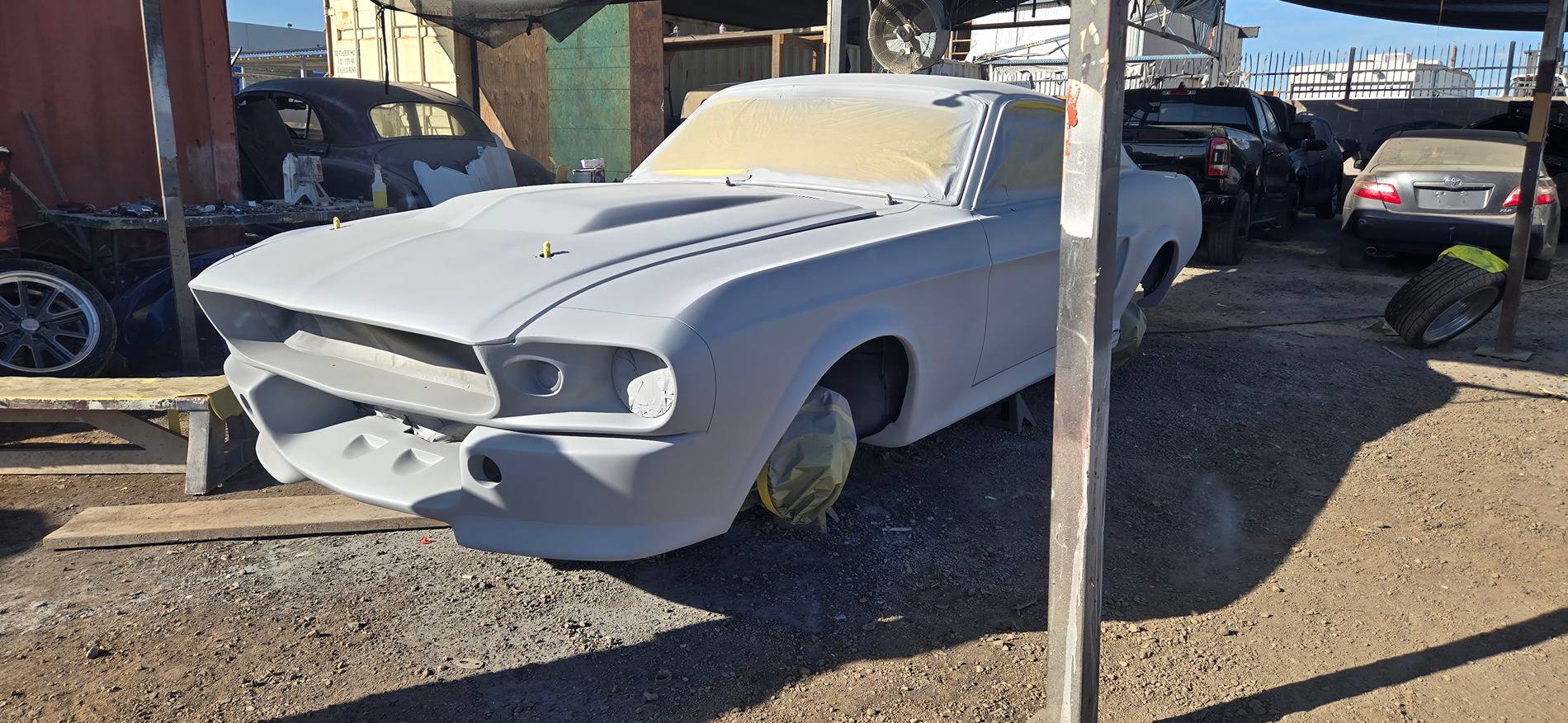 S650 Mustang How's this look so far for reinforcement? 20241220_141903
