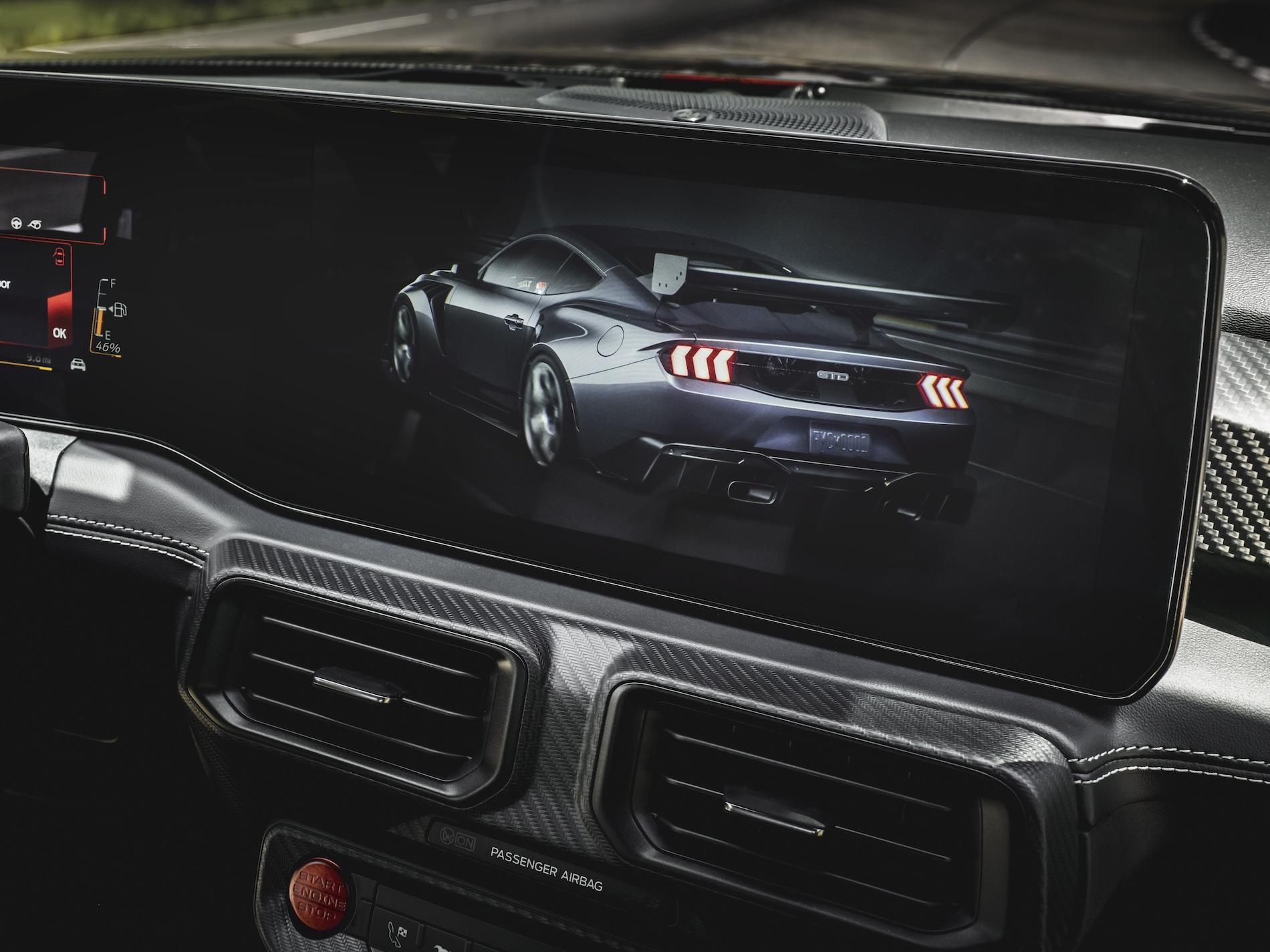 S650 Mustang 2025 Mustang GTD World Debut at Le Mans! 🏁 2025 Ford Mustang GTD_interior_04