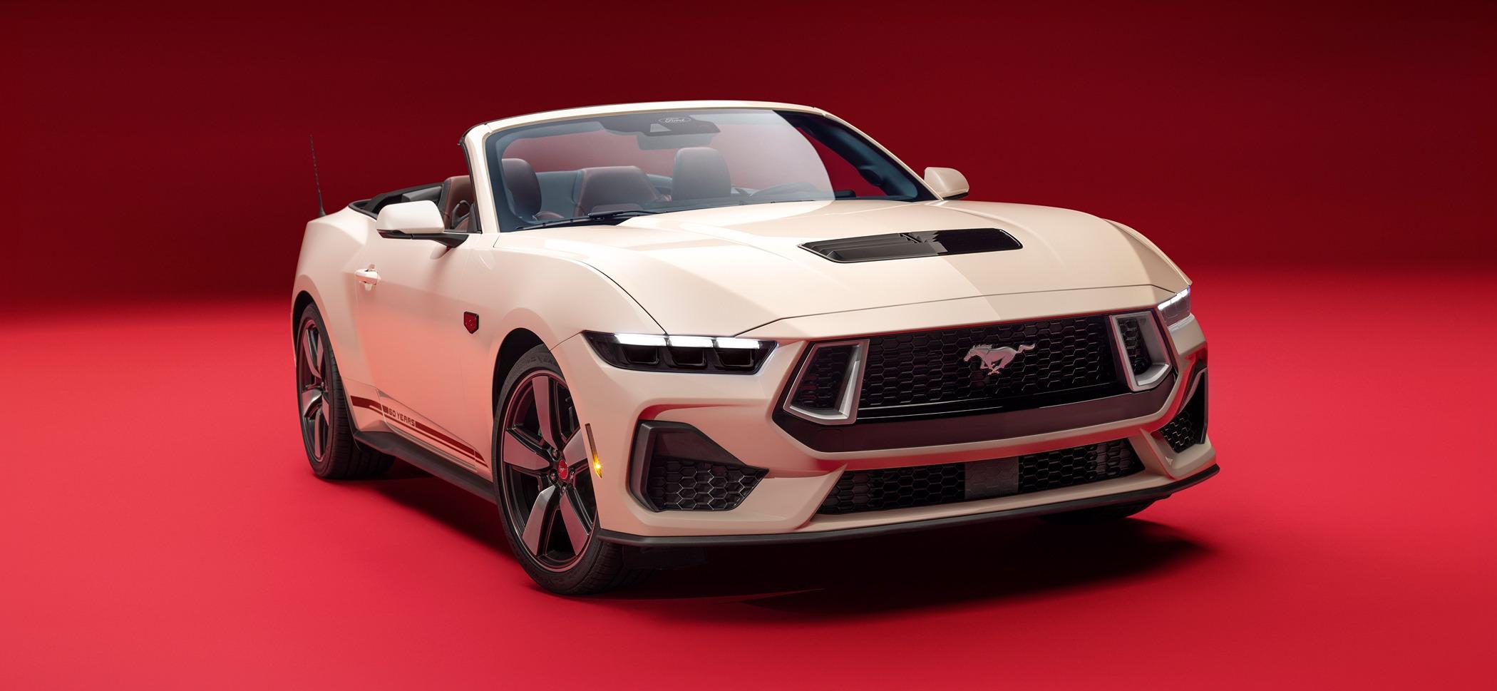 S650 Mustang Ford Mustang 60th Anniversary Package Limited Edition Draws on Classic Style of 1965 Original 2025 Mustang 60th Anniversary Package_01