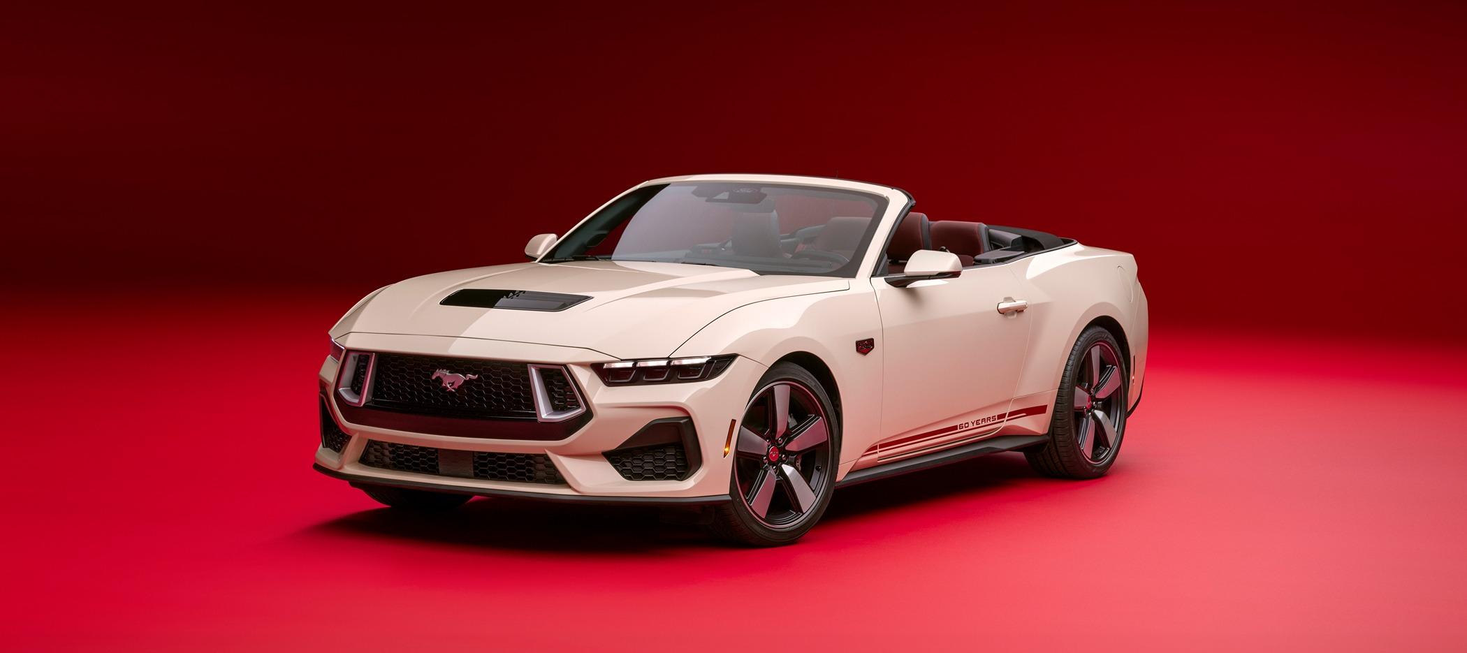 S650 Mustang Ford Mustang 60th Anniversary Package Limited Edition Draws on Classic Style of 1965 Original 2025 Mustang 60th Anniversary Package_02
