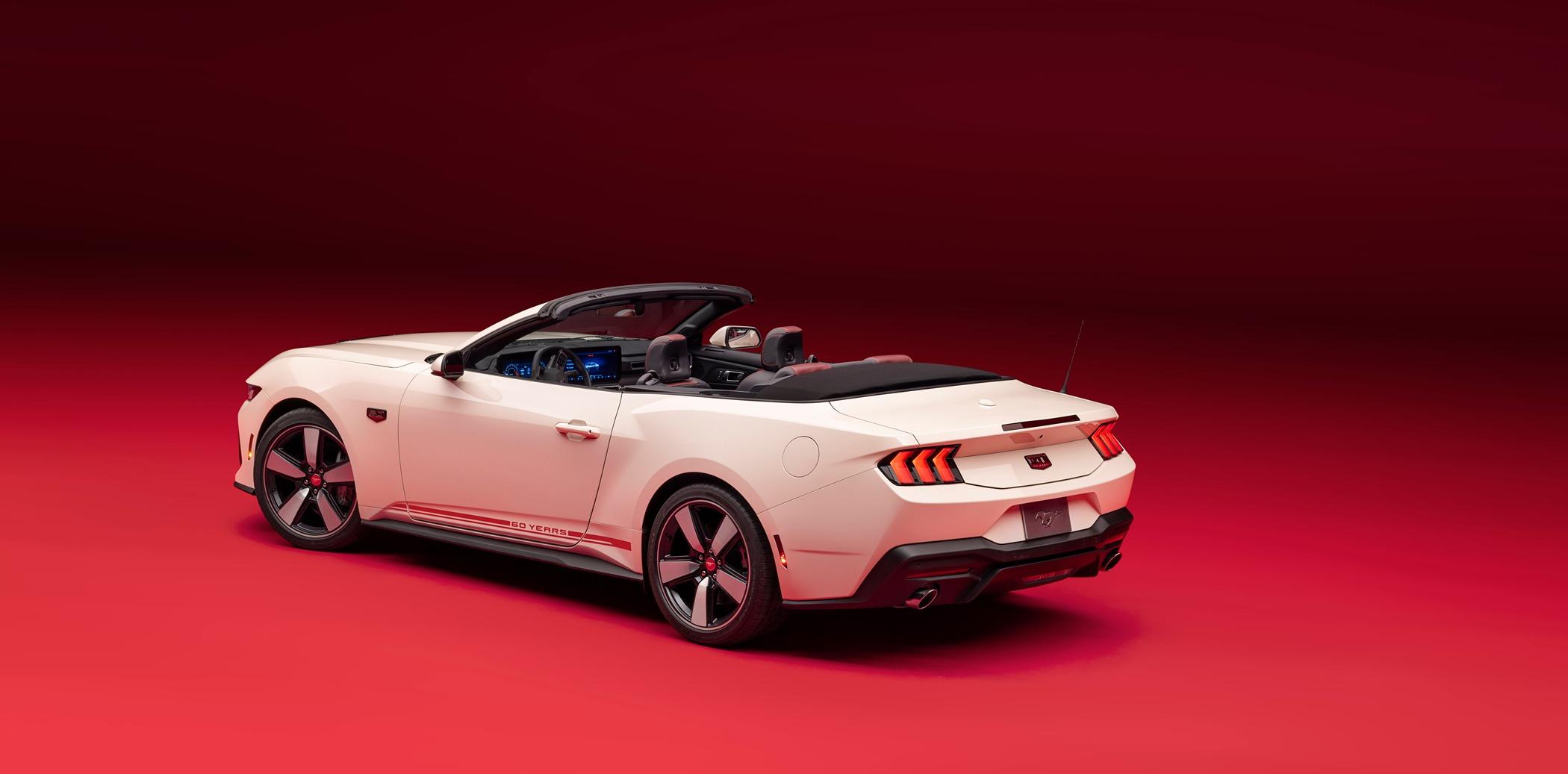 S650 Mustang Ford Mustang 60th Anniversary Package Limited Edition Draws on Classic Style of 1965 Original 2025 Mustang 60th Anniversary Package_04