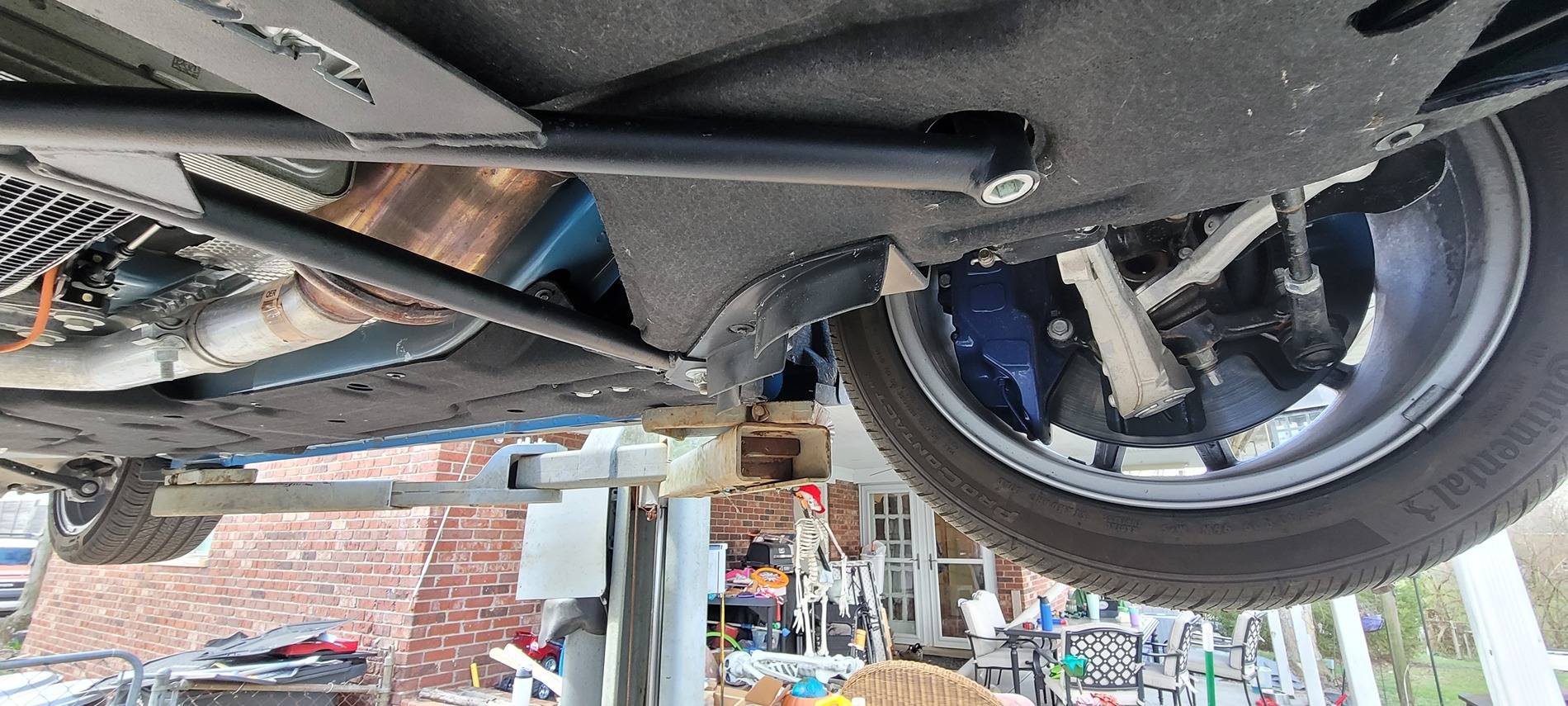 S650 Mustang Steeda K-member Brace Install and first Impression review 20250322_130904
