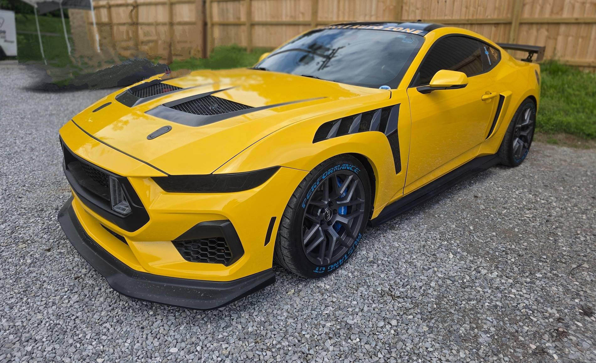 S650 Mustang Just a couple more pics before I get the new carbon fiber painted 20250502_143821~2