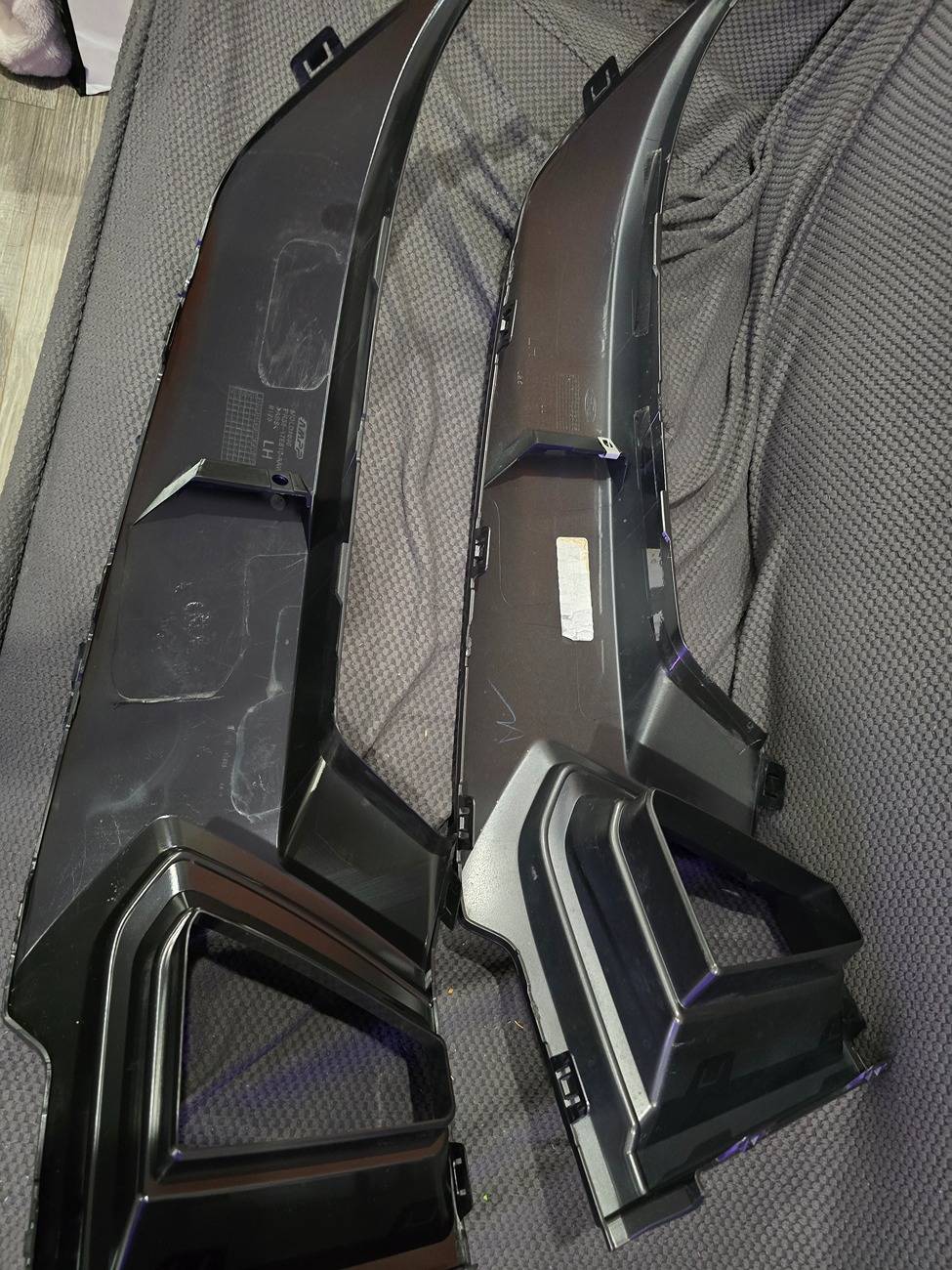 S650 Mustang Dark horse bumper trim paint 20250503_140114