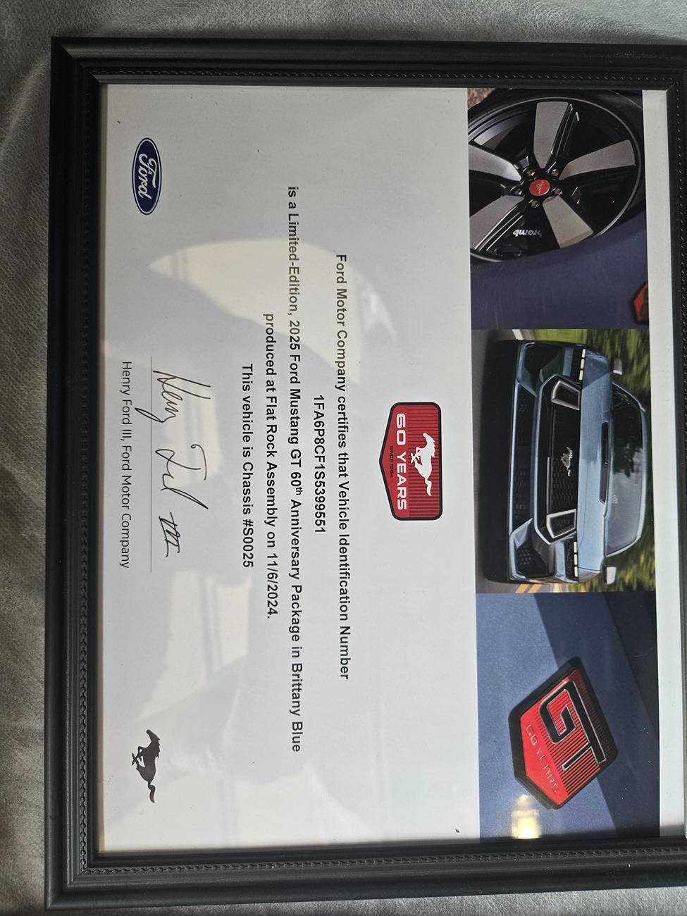 S650 Mustang 60th Anniversary Center Caps 20250507_084458