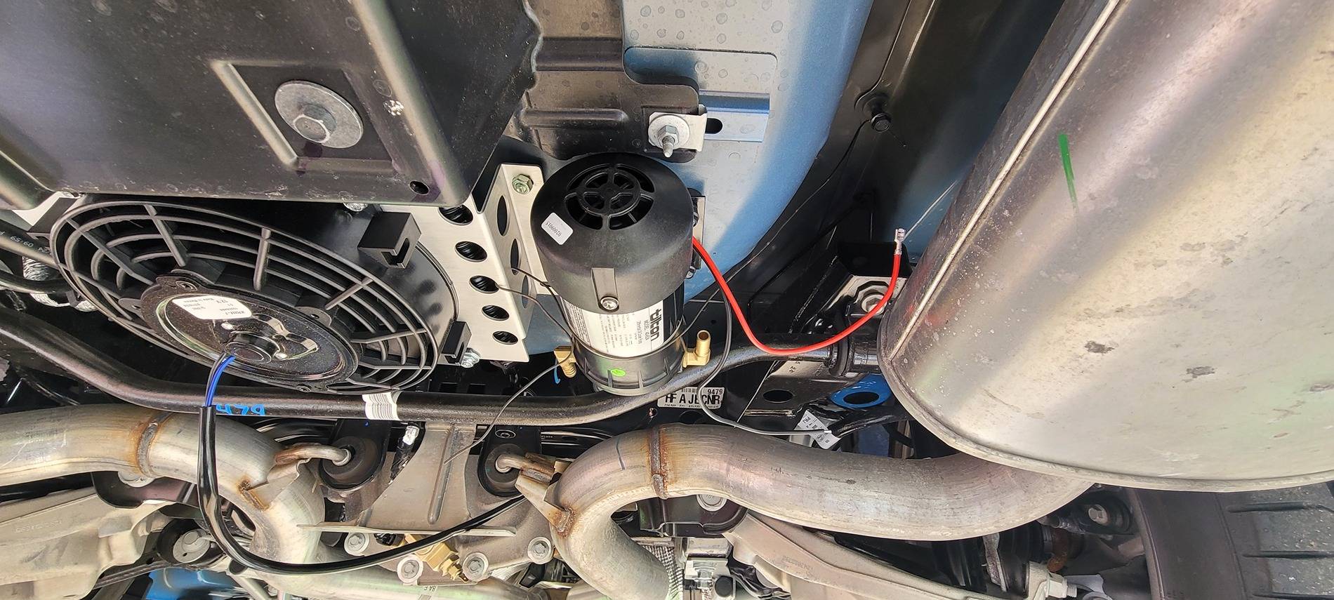 S650 Mustang DIY Differential Cooler Installed 20250523_104107