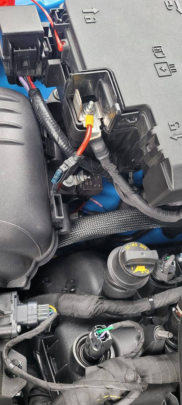 S650 Mustang DIY Differential Cooler Installed 20250523_161116