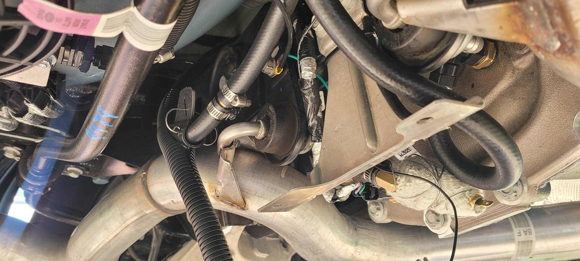 S650 Mustang DIY Differential Cooler Installed 20250526_103539
